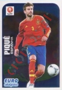 360 Gerard Pique (Espanha) – Futebol 2012-2013 Panini