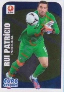364 Rui Patricio (Portugal) – Futebol 2012-2013 Panini