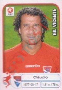 105 Claudio – Futebol 2012-2013 Panini