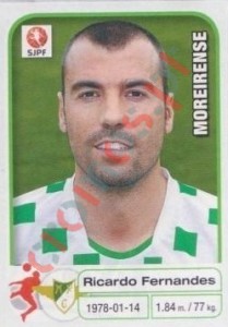 147 Ricardo Fernandes – Futebol 2012-2013 Panini