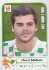 152 Mario Mateus – Futebol 2012-2013 Panini