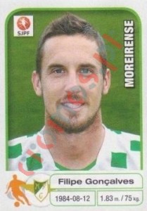 155 Filipe Goncalves – Futebol 2012-2013 Panini