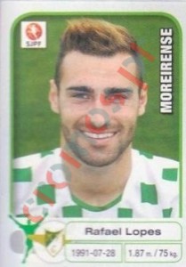 157 Rafael Lopes – Futebol 2012-2013 Panini