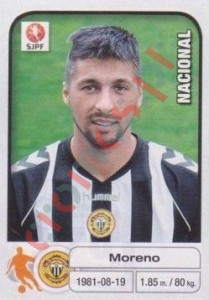 170 Moreno – Futebol 2012-2013 Panini