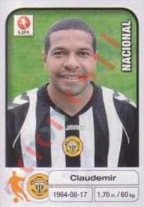 173 Claudemir – Futebol 2012-2013 Panini