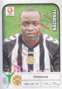 177 Mateus – Futebol 2012-2013 Panini