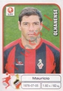 185 Mauricio – Futebol 2012-2013 Panini