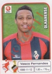 187 Vasco Fernandes – Futebol 2012-2013 Panini