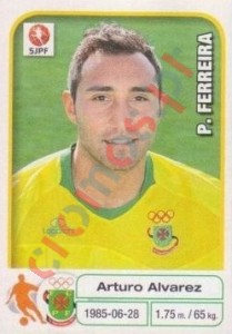 215 Arturo Alvarez – Futebol 2012-2013 Panini