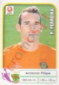 220 Antonio Filipe – Futebol 2012-2013 Panini