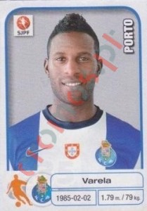 235 Silvestre Varela – Futebol 2012-2013 Panini