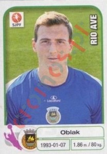 243 Oblak – Futebol 2012-2013 Panini