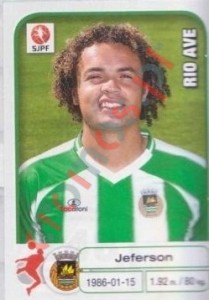 248 Jeferson – Futebol 2012-2013 Panini