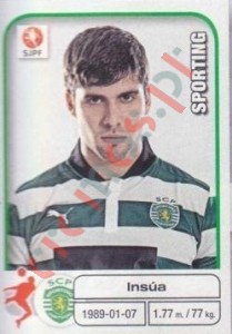 269 Emiliano Insua – Futebol 2012-2013 Panini