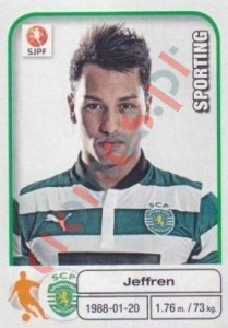 274 Jeffren – Futebol 2012-2013 Panini