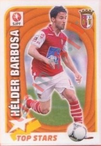 326 Helder Barbosa (Braga) – Futebol 2012-2013 Panini