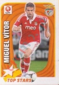 331 Miguel Vitor (Benfica) – Futebol 2012-2013 Panini