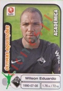371 Wilson Eduardo (Academica) – Futebol 2012-2013 Panini
