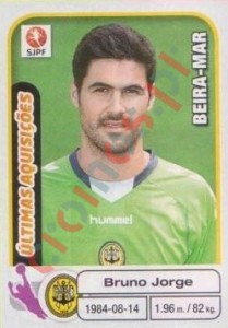 372 Bruno Jorge (Beira-Mar) – Futebol 2012-2013 Panini
