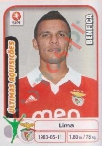 374 Lima (Benfica) – Futebol 2012-2013 Panini