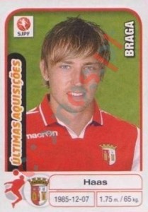376 Haas (Braga) – Futebol 2012-2013 Panini