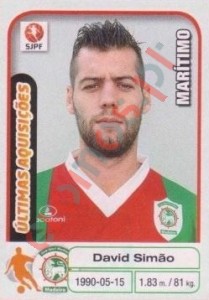 382 David Simao (Maritimo) – Futebol 2012-2013 Panini