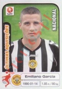 386 Emiliano Garcia (Nacional) – Futebol 2012-2013 Panini