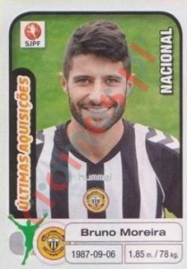 387 Bruno Moreira (Nacional) – Futebol 2012-2013 Panini