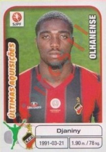 390 Djaniny (Olhanense) – Futebol 2012-2013 Panini