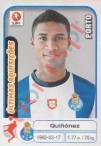 393 Quinonez (Porto) – Futebol 2012-2013 Panini