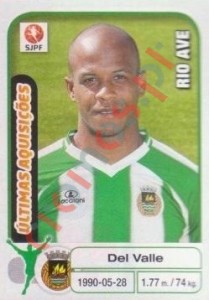 398 Del Valle (Rio Ave) – Futebol 2012-2013 Panini