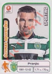 400 Danijel Pranjic (Sporting) – Futebol 2012-2013 Panini