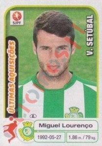 403 Miguel Lourenco (V.Setubal) – Futebol 2012-2013 Panini
