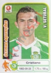 404 Cristiano (V.Setubal) – Futebol 2012-2013 Panini