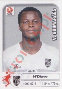 287 N'Diaye – Futebol 2012-2013 Panini