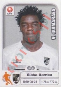 291 Siaka Bamba – Futebol 2012-2013 Panini