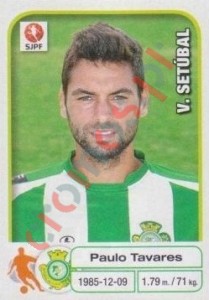 315 Paulo Tavares – Futebol 2012-2013 Panini