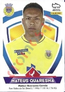 27 Mateus Quaresma – Futebol 2022-2023 Panini