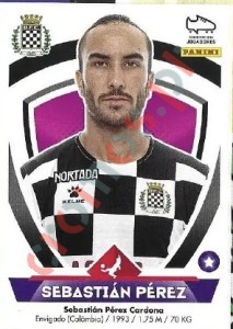66 Sebastián Pérez – Futebol 2022-2023 Panini