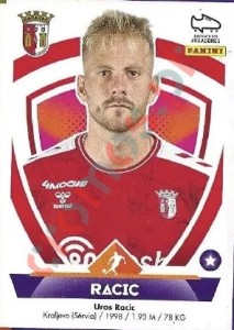 86 Uroš Račić – Futebol 2022-2023 Panini