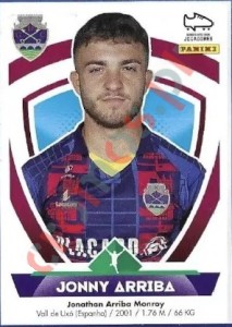 129 Jonny Arriba – Futebol 2022-2023 Panini