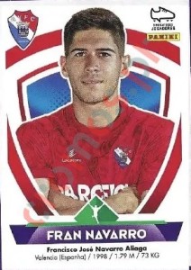 189 Fran Navarro – Futebol 2022-2023 Panini