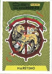 10 Emblema Marítimo – Futebol 2022-2023 Panini