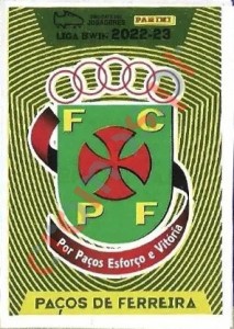 11 Emblema Paços de Ferreira – Futebol 2022-2023 Panini