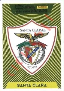15 Emblema Santa Clara – Futebol 2022-2023 Panini