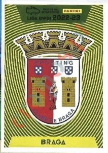 4 Emblema Braga – Futebol 2022-2023 Panini