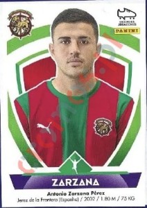 208 Antonio Zarzana – Futebol 2022-2023 Panini