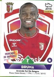 450 Bruma (Braga) – Futebol 2022-2023 Panini