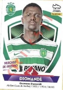 472 Ousmane Diomandé (Sporting) – Futebol 2022-2023 Panini