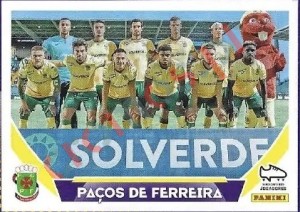 209 Plantel - P. Ferreira – Futebol 2022-2023 Panini